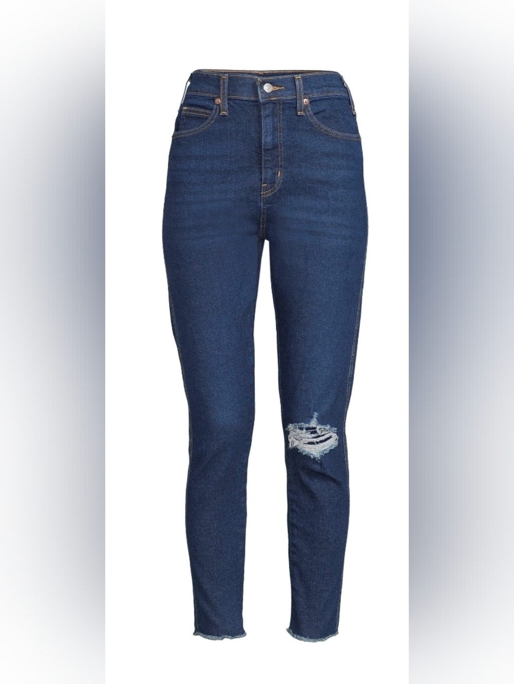 Signature by Levi Strauss Heritage NEW High Rise Skinny Jeans - Distressed 18